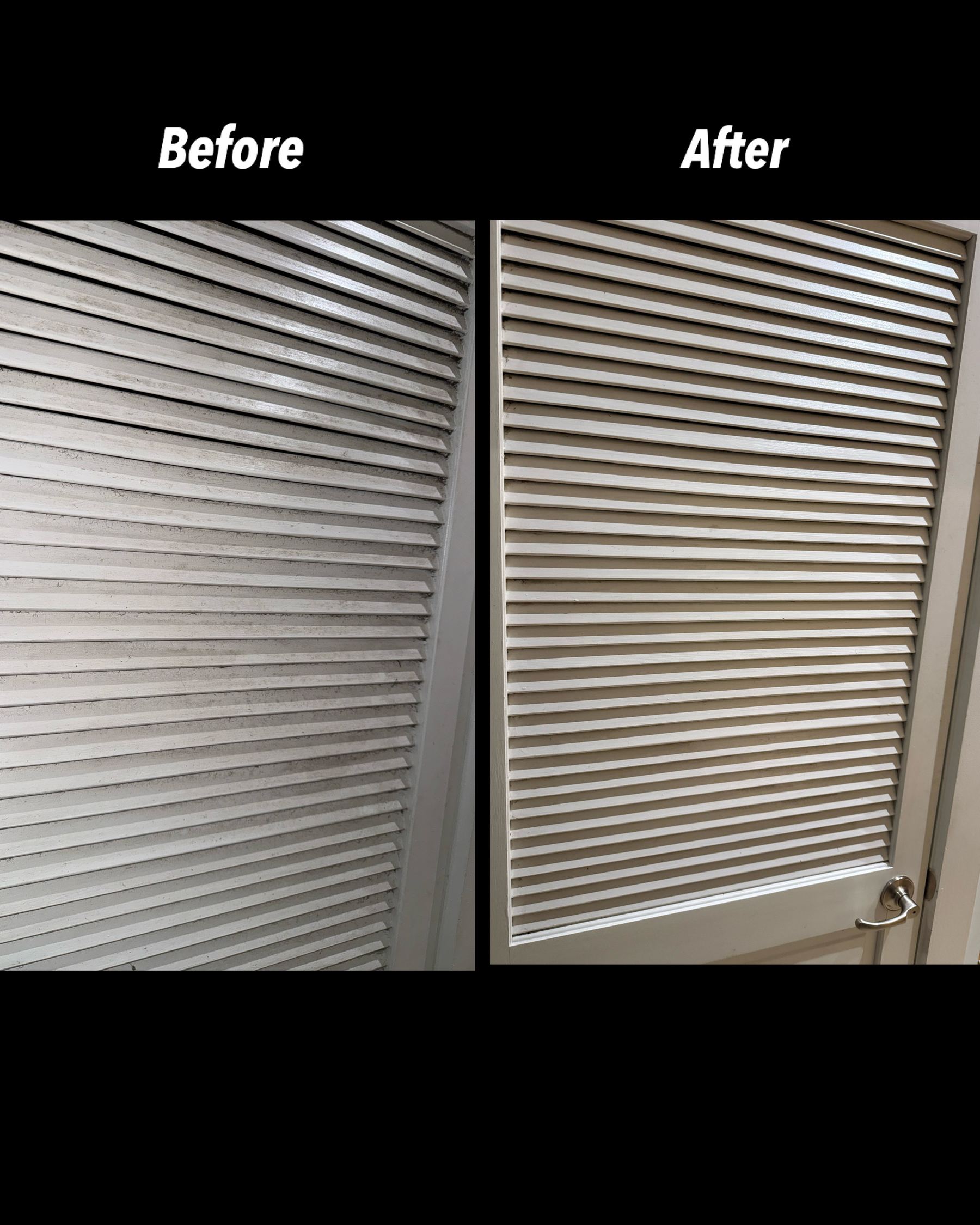 HVAC vent & louver detail